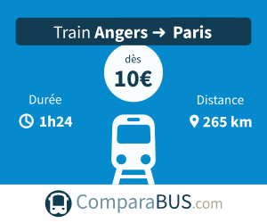 Train angers paris pas cher