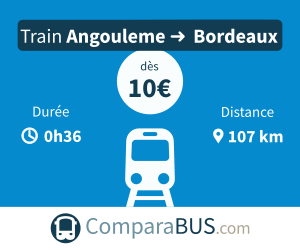 Train angouleme bordeaux pas cher