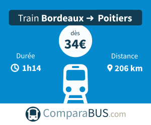 Train bordeaux poitiers pas cher