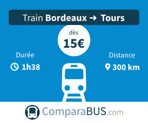 Train bordeaux tours pas cher