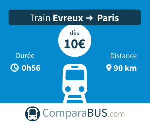 Train evreux paris pas cher