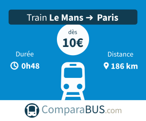 Train le-mans paris pas cher