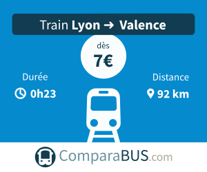 Train lyon valence pas cher