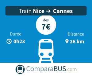 Train nice cannes pas cher