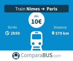 Train nimes paris pas cher