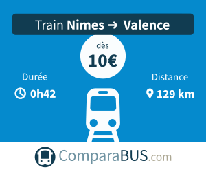 Train nimes valence pas cher