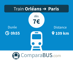 Train orleans paris pas cher