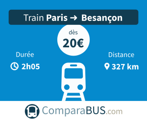Train paris besancon pas cher