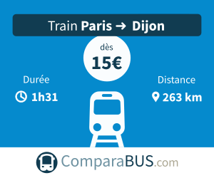 Train paris dijon pas cher