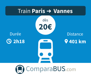 Train paris vannes pas cher