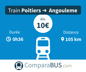 Train poitiers angouleme pas cher