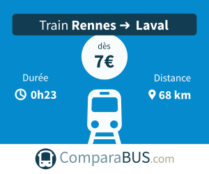 Train rennes laval pas cher