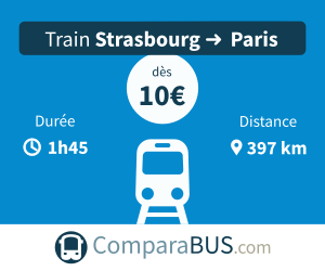 Train strasbourg paris pas cher