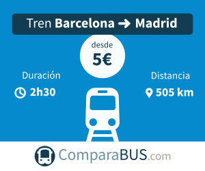 Tren barcelona madrid barato