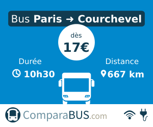 bus Paris Courchevel pas cher