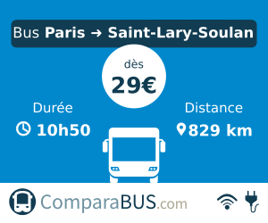 bus Paris Saint-Lary-Soulan pas cher