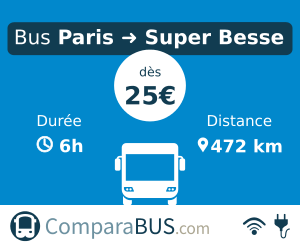 bus Paris Super Besse pas cher